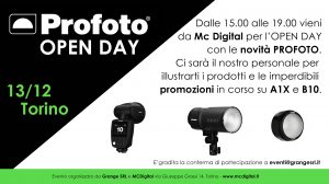 un pomeriggio per conoscere i PROFOTO Flash ed ACCESSORI solo da MCdigital