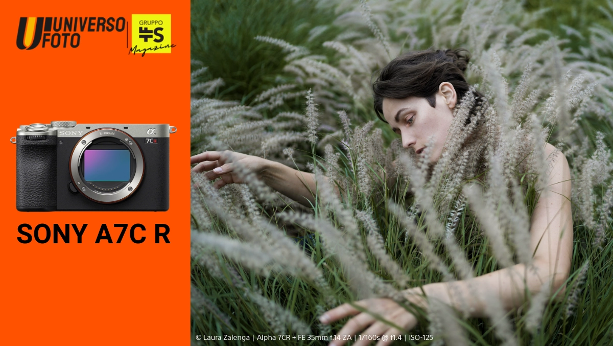 Presentata la nuova Sony A7C R – Fotocamera mirrorless full-frame con obiettivo intercambiabile (compatta, 61 MP, autofocus in tempo reale, 4K60p)