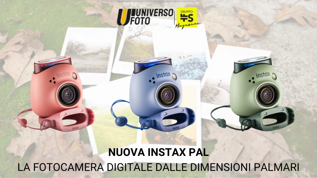 Presentata la nuova Instax Pal: la prima fotocamera digitale di dimensione palmari di Instax