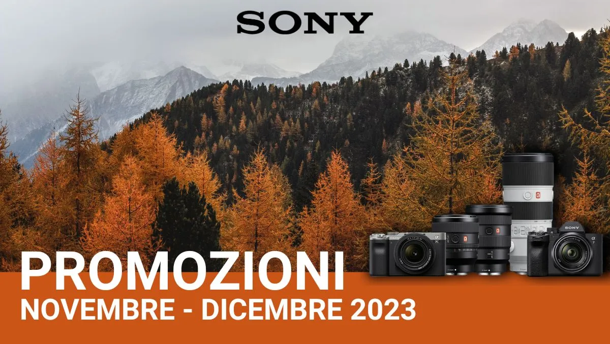 Scopri tutte le imperdibili promozioni Sony Novembre-Dicembre 2023