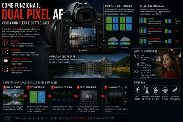Come Funziona il Dual Pixel AF: Guida Completa e Dettagliata