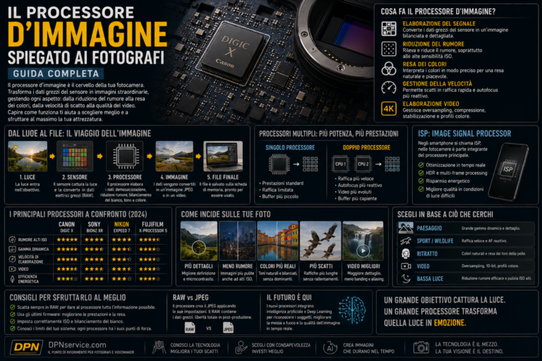 Il Processore d’Immagine Spiegato ai Fotografi: Guida Completa