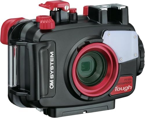 OM System PT-059 Custodia Subacquea per TG-7 e TG-6 - Impermeabile 45 m — foto prodotto Amazon