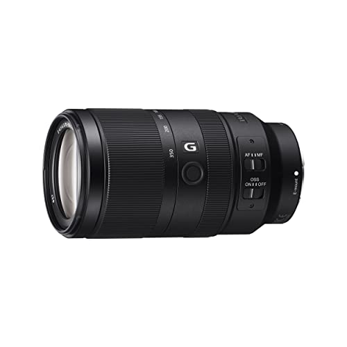Sony SEL70350G – 70–350 mm F4.5–6.3 G OSS Super teleobiettivo zoom per APS-C (con stabilizzazione immagine, attacco E-Mount, ideale per natura, sport e viaggi, compatibile con ZV-E10, A6400, A6700) — foto prodotto Amazon