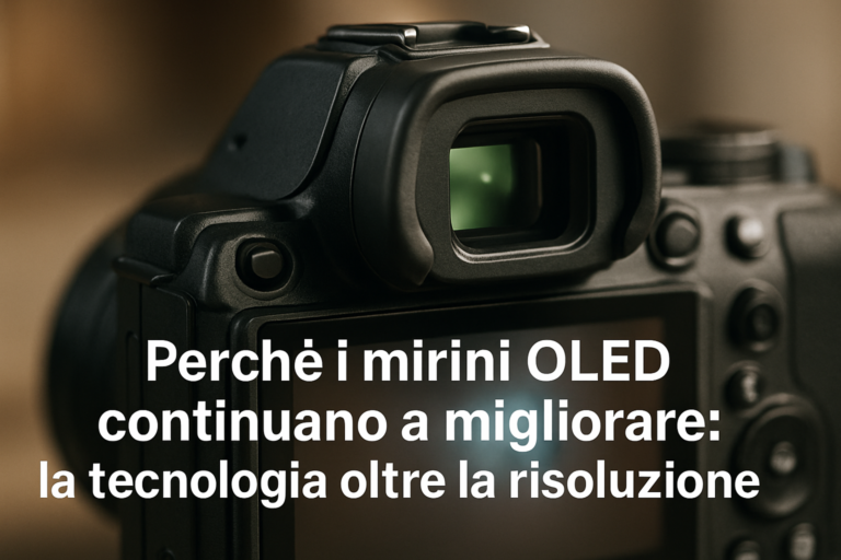 Perché i mirini OLED continuano a migliorare: la tecnologia oltre la risoluzione