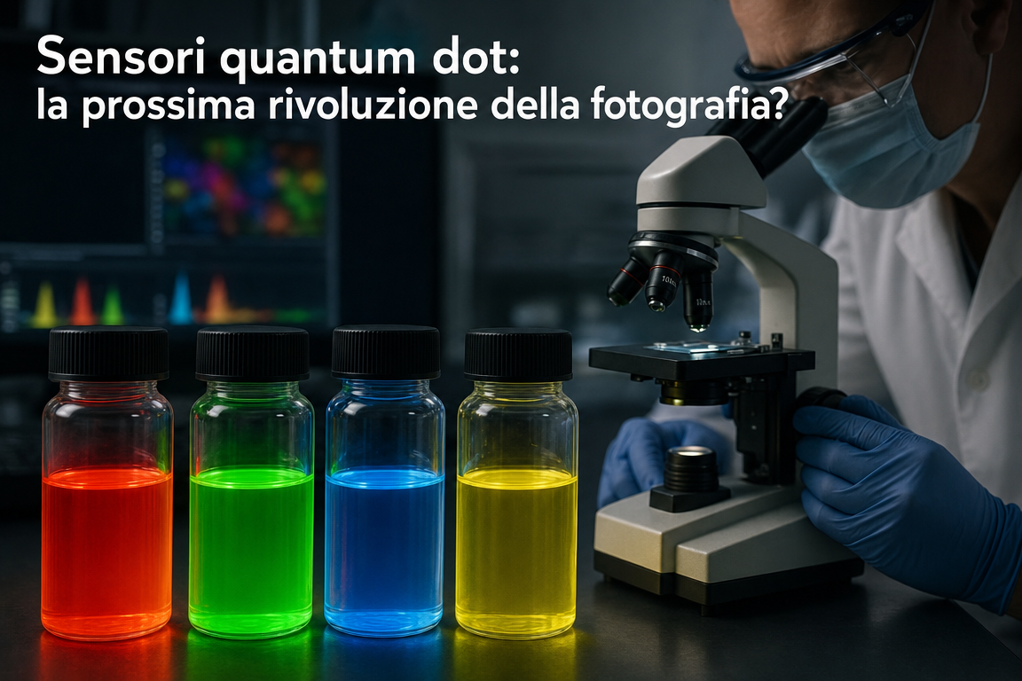 Sensori quantum dot: la prossima rivoluzione della fotografia?