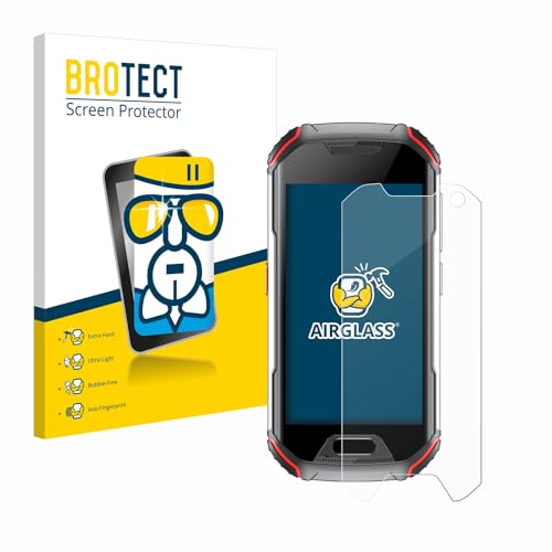 brotect Pellicola Protettiva Vetro per Unihertz Atom L Protezione Schermo [Durezza Estrema 9H, Chiaro]
