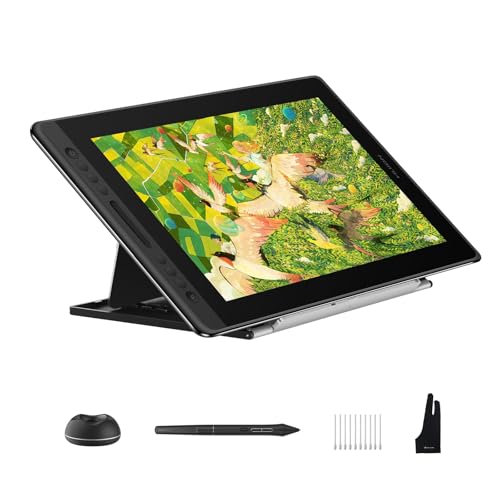 HUION Kamvas Pro 16 V2 Tavoletta Grafica con Schermo, PenTech 4.0