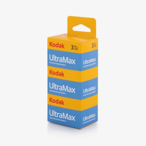 KODAK Ultra Max 400 135/36 – Pellicola a Colori 35mm Alta Prestazione