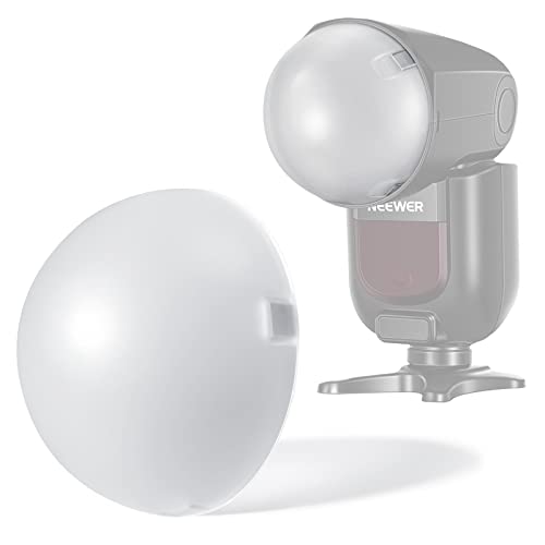 NEEWER M12 Diffusore a Cupola Magnetico per Flash Speedlite a Testa Rotonda