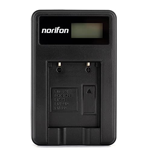Norifon LI-40B LCD USB Caricatore per Olympus D-720, FE-230, FE-340