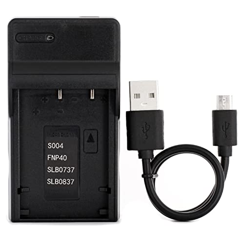 Norifon NP-40 USB Caricatore per Fujifilm FinePix F402, F403, F420, F455