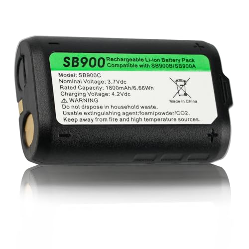SB900C Batteria per Shure SB900A, SB900B, 3,7 V, 1800 mAh