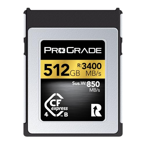 Scheda di Memoria ProGrade Digital 512GB CFexpress Tipo B (Oro)