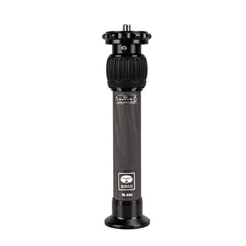 SIRUI Tubo di Prolunga SL-200 per Treppiede, 32cm Colonna Centrale in Carbonio a Due Sezioni, Tubo di Estensione in Diametro Massimo Del Tubo 29.4mm, Carico Massimo 15KG