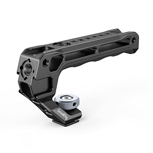 SMALLRIG Cold Shoe Top Handle, Impugnatura Leggera per Gabbia DSLR - 3764