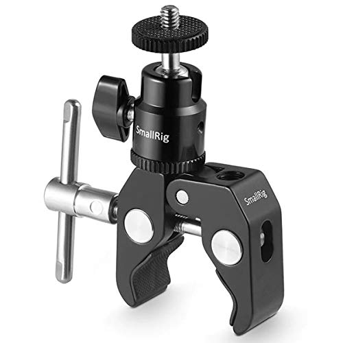 SMALLRIG Super Clamp Mount con Adattatore Artiglio a Sfera e Cool Morsetto - 1124