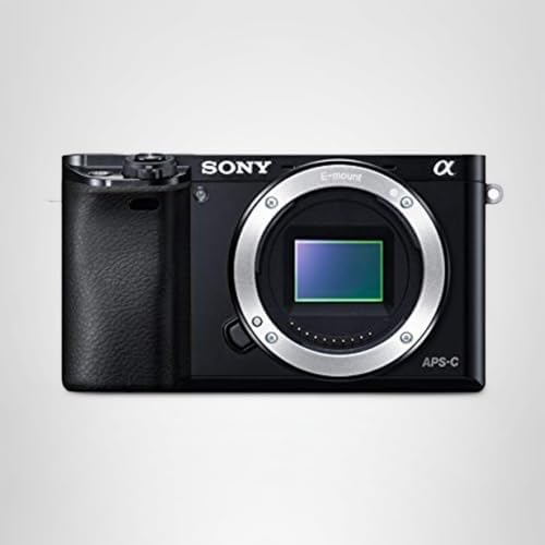 Sony Alpha 6000 Fotocamera Digitale Mirrorless ad Obiettivi Intercambiabili, Sensore APS-C, Video AVCHD, Eye AF, ILCE6000B, Nero — foto prodotto Amazon