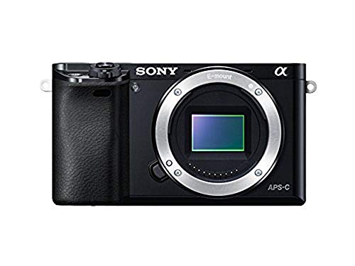 Sony Alpha 6000 Fotocamera Digitale Mirrorless ad Obiettivi Intercambiabili, Sensore APS-C, Video AVCHD, Eye AF, ILCE6000B, Nero — foto prodotto Amazon