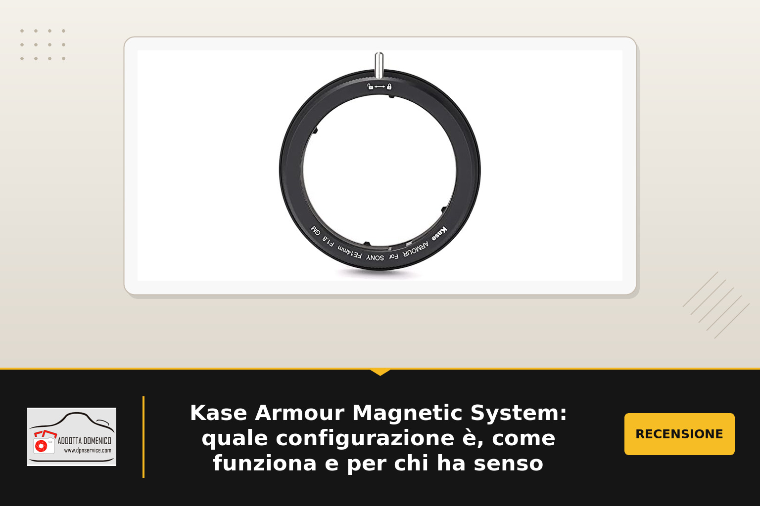 Kase Armour Magnetic System: quale configurazione è, come funziona e per chi ha senso