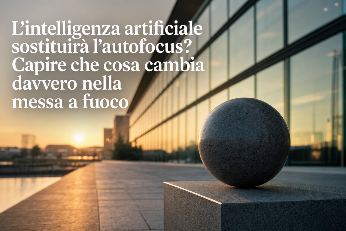 L’intelligenza artificiale sostituirà l’autofocus? Capire che cosa cambia davvero nella messa a fuoco