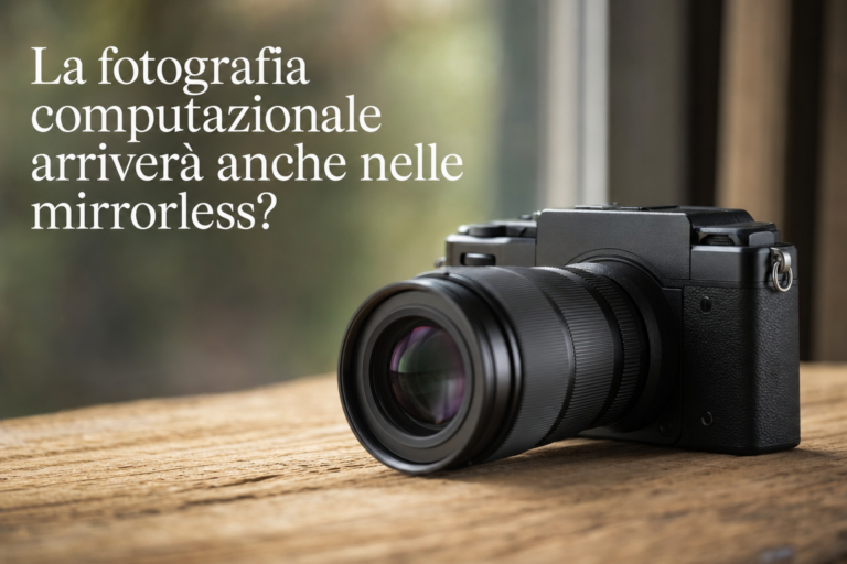 La fotografia computazionale arriverà anche nelle mirrorless?