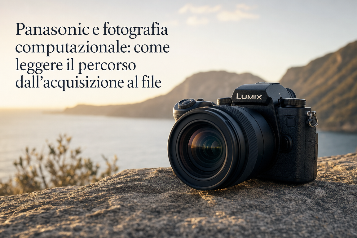 Panasonic e fotografia computazionale: come leggere il percorso dall’acquisizione al file