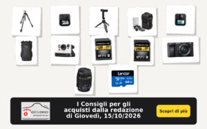 I Consigli per gli acquisti dalla redazione di Giovedì, 15/10/2026
