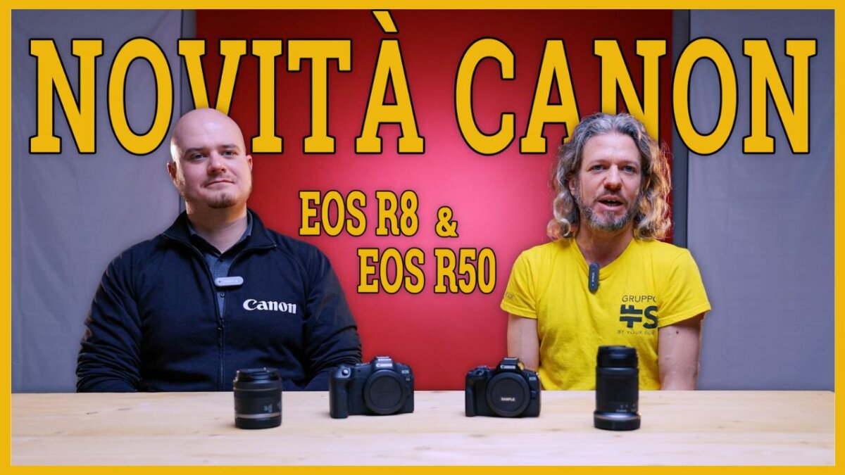 Canon EOS R8 & Canon EOS R50: Appena annunciate le due nuove Mirrorless di Canon!