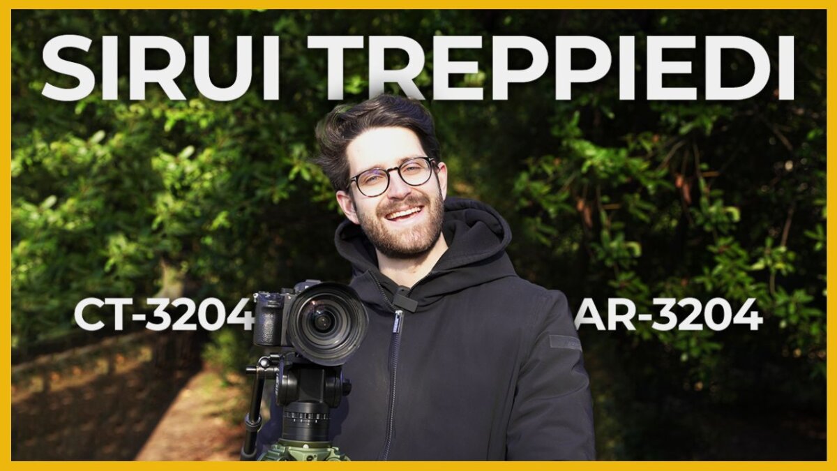 Scopri i nuovi treppiedi professionali di Sirui: 2kg di peso per ben 25kg di capacità di carico!