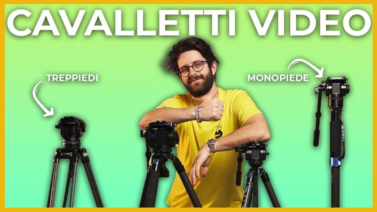 Treppiedi e monopiedi per videomaker | Quale scegliere? Ecco le nostre 4 proposte!