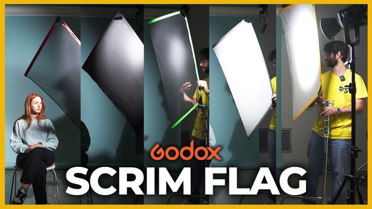 Come modificare l'illuminazione in maniera comoda e versatile? Con le Scrim Flag di Godox!