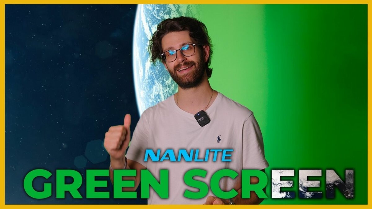 Nanlite presenta il suo Green Screen | Come utilizzare al meglio il Chroma Key!