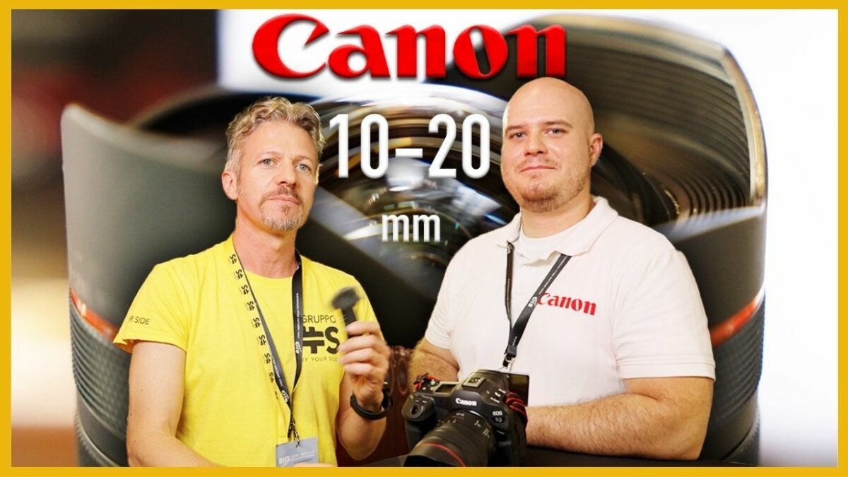 Canon RF 10-20mm F4 L IS STM: L'ottica zoom AF più grandangolare di Canon!