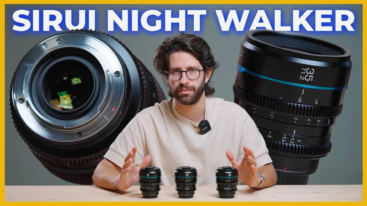 Sirui Night Walker: Le migliori lenti Cine APS-C Super35 economiche | Presentazione