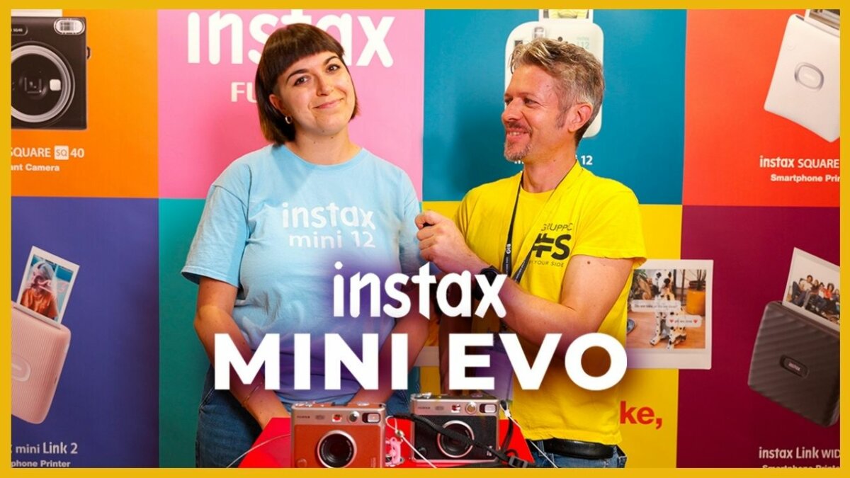 Instax Mini Evo Hybrid: Fotografia istantanea & stampa digitale