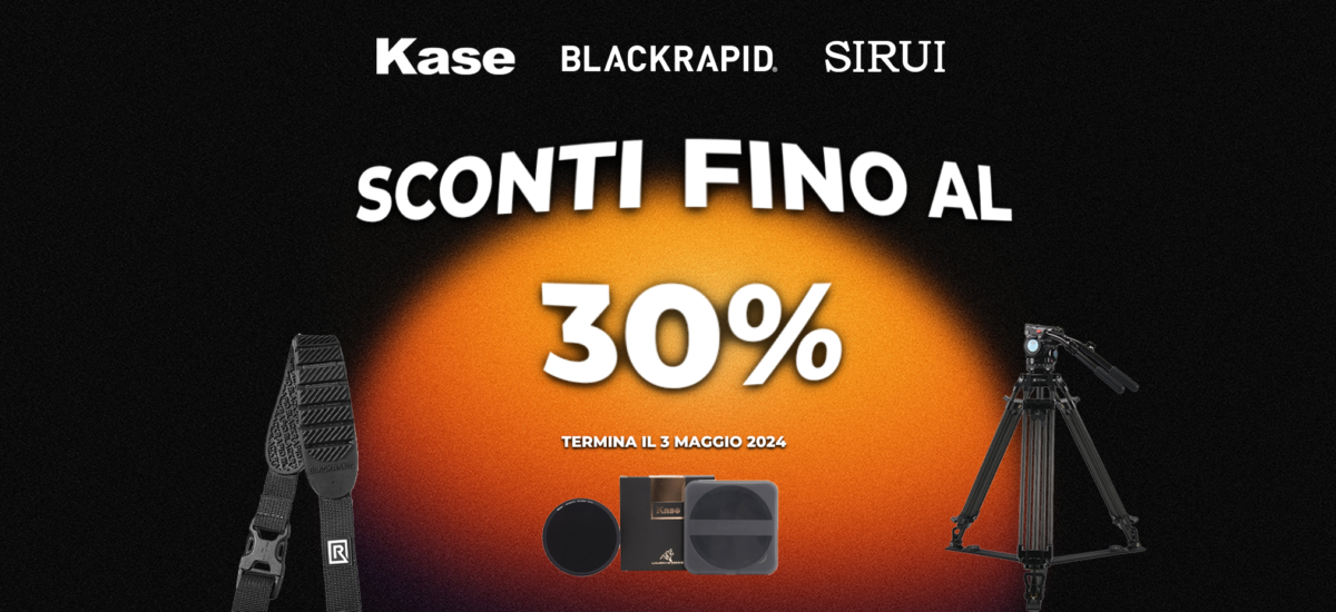 Spring Promo – Tanti accessori fotografici scontati fino al 30%