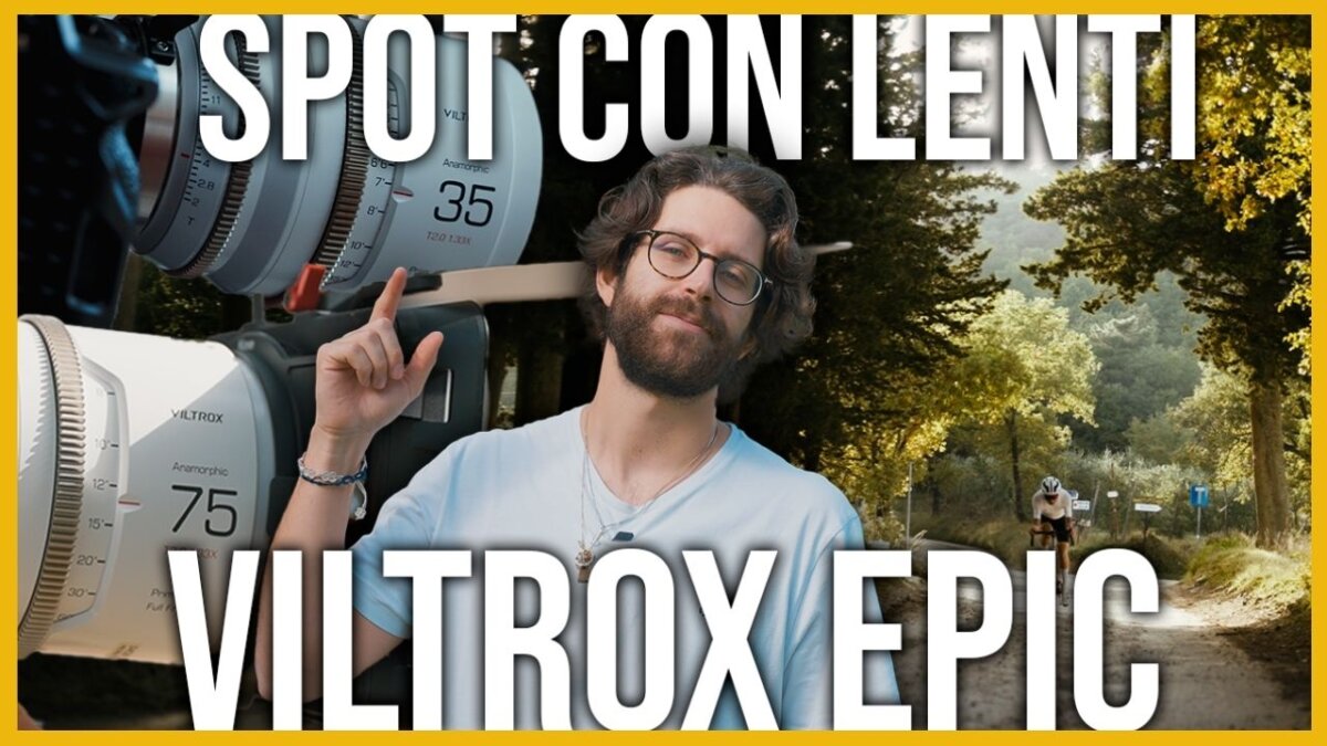 Sul set di un commercial con le anamorfiche Viltrox Epic