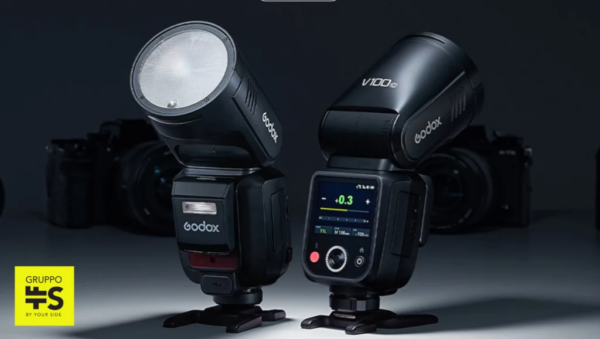 Godox V100: il nuovo flash a testa circolare da 100W