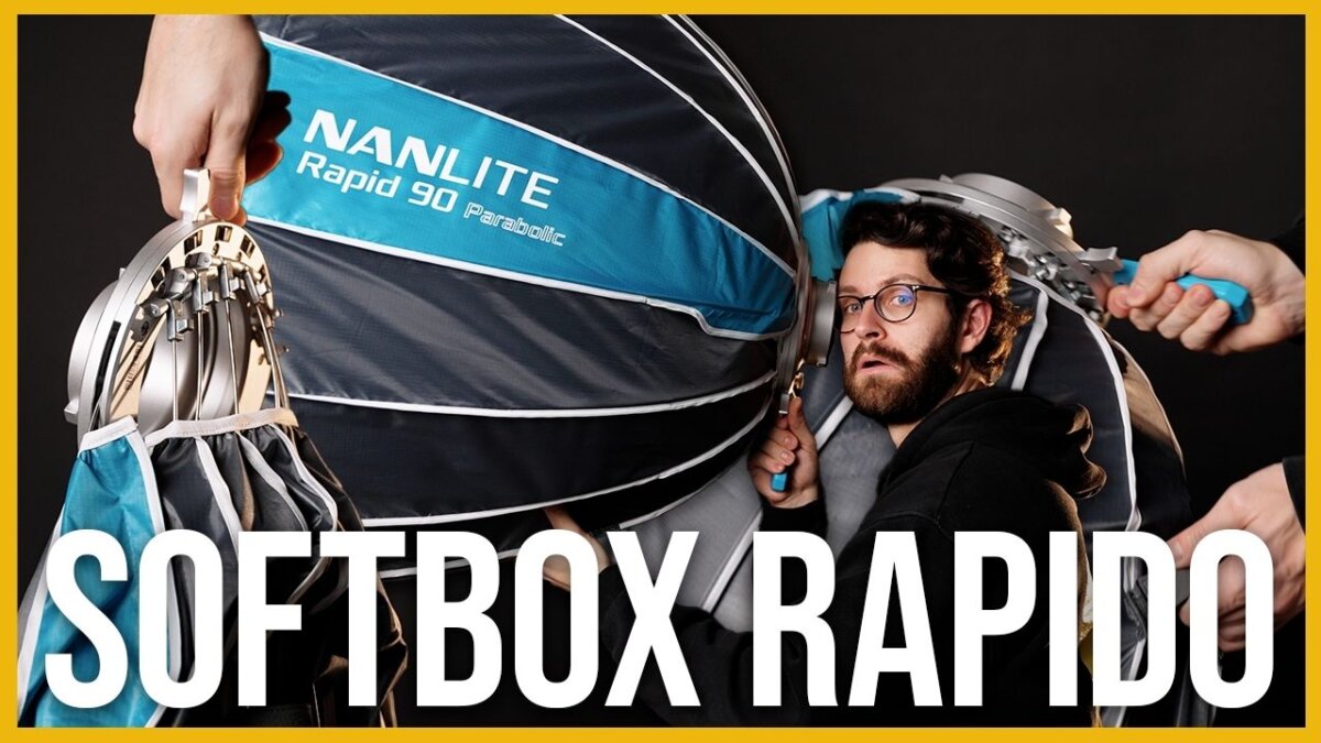 Nanlite Rapid 90/120: Ti presentiamo dei softbox parabolici RIVOLUZIONARI!