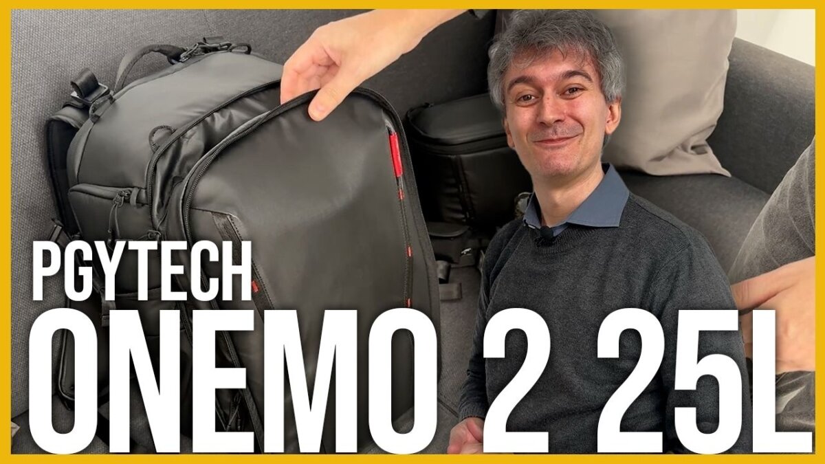 What's in my camera bag | Fotografia di ritratto con Stefano Tealdi e Pgytech OneMo 2