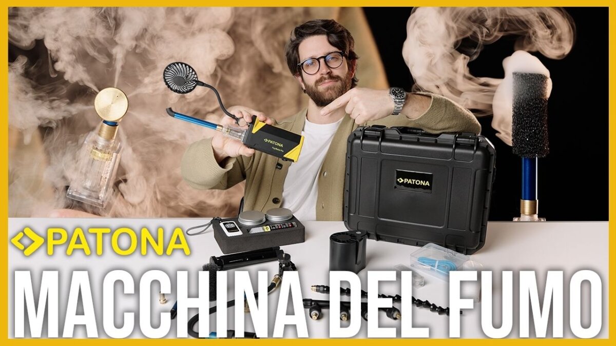 Patona Fog Master PRO: Ti presentiamo la nuova Fog Machine portatile di Patona!