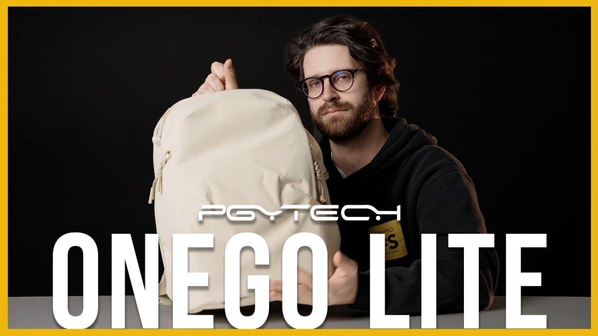 Pgytech OneGo Lite: Stile, comodità e versatilità nel nuovo zaino Pgytech!
