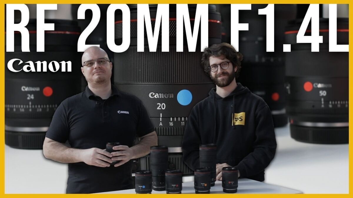 Canon RF 20mm F1.4 L VCM: Obiettivo ultragrandangolare per la massima libertà creativa!