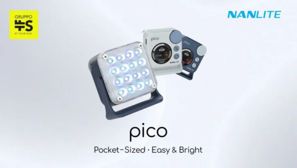 Scopri pico – La luce RGBW tascabile, compatta e versatile di NANLITE
