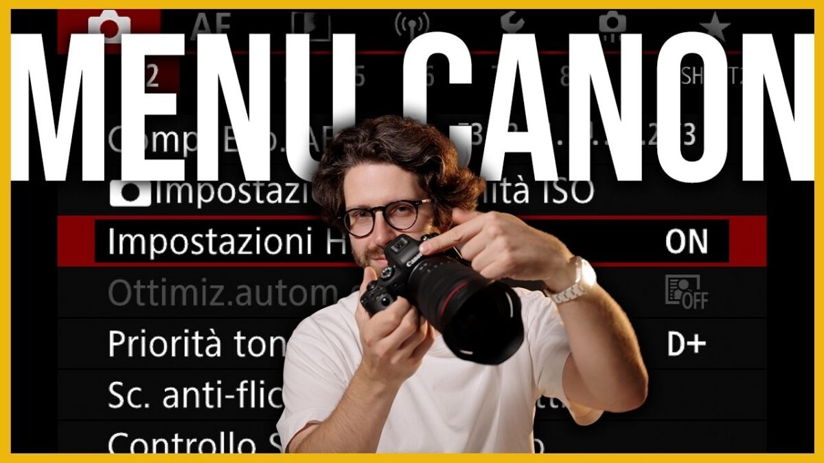 Guida al menu Canon: Come impostare la tua fotocamera per scattare e fare video!